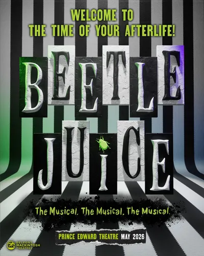 Poster for Beetlejuice The Musical