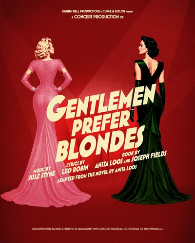 Poster for Gentlemen Prefer Blondes In Concert