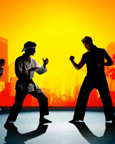 Poster for The Karate Kid The Musical