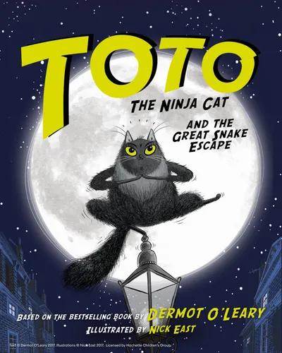 Poster for Toto The Ninja Cat And The Great Snake Escape